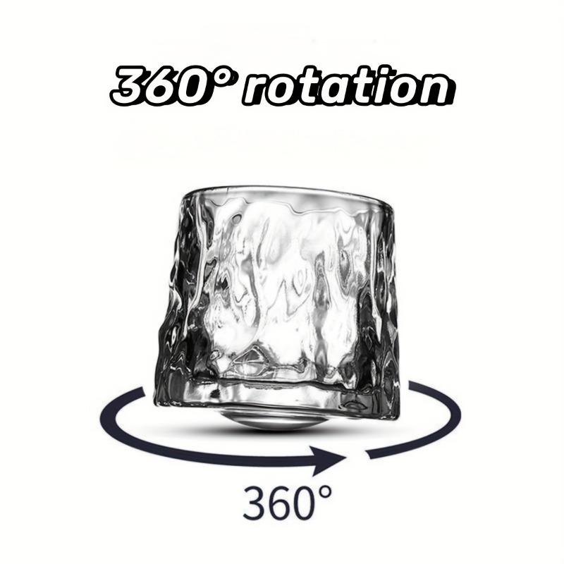 1pcs 150ml Rolling Whisky Glass Stylish Glassware for Scotch Bourbo Cocktail Cognac for Bar Glassware Tool Home Kitchen Supplies