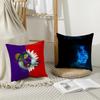 Dave Cushion Cover Breathable Linen Pillow Cover Skin-Friendly Home Decor Pillowcase With Hidden Zipper