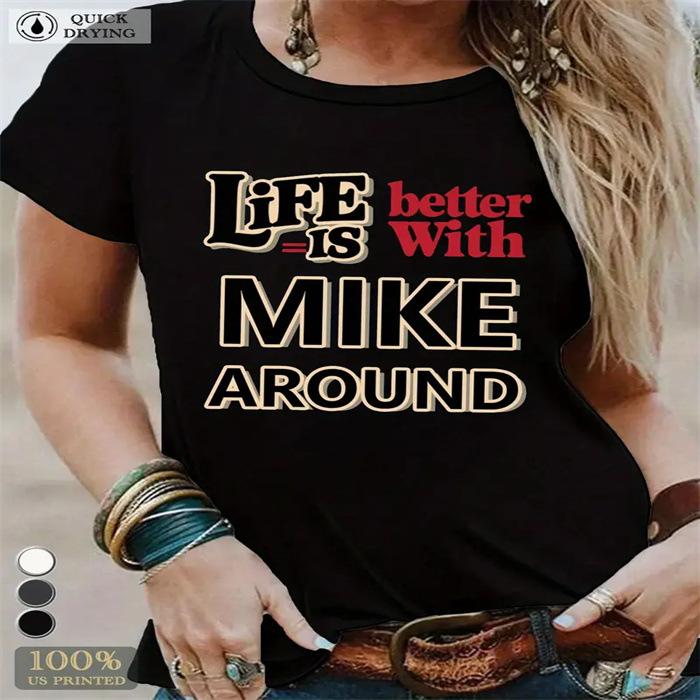 Summer Round Neck Pure Cotton Top Fashionable Casual Fashion Short Sleeved Women's Printed T-shirt