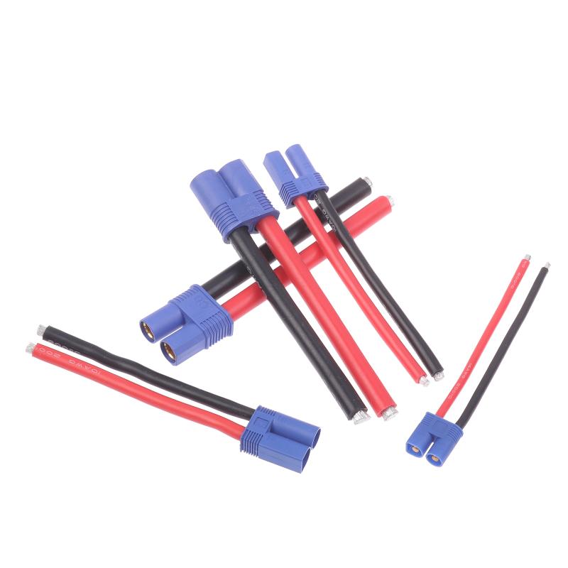 Ec2/3/5/8 Male/Female Plug Jack Wire Connector Battery Connector For Car Rc Battery Toys Charging Adapter Diy Lipo Battery Parts