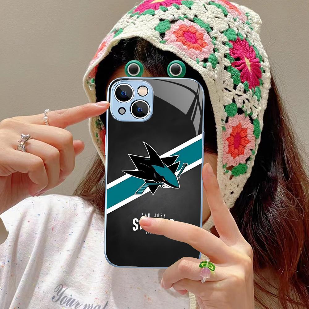 

S-Seattle K-Kraken Club Phone Case Tempered Glass For iphone 14 13 12 11 Pro Mini XS MAX 14Plus X XS XR Fundas iphone 14