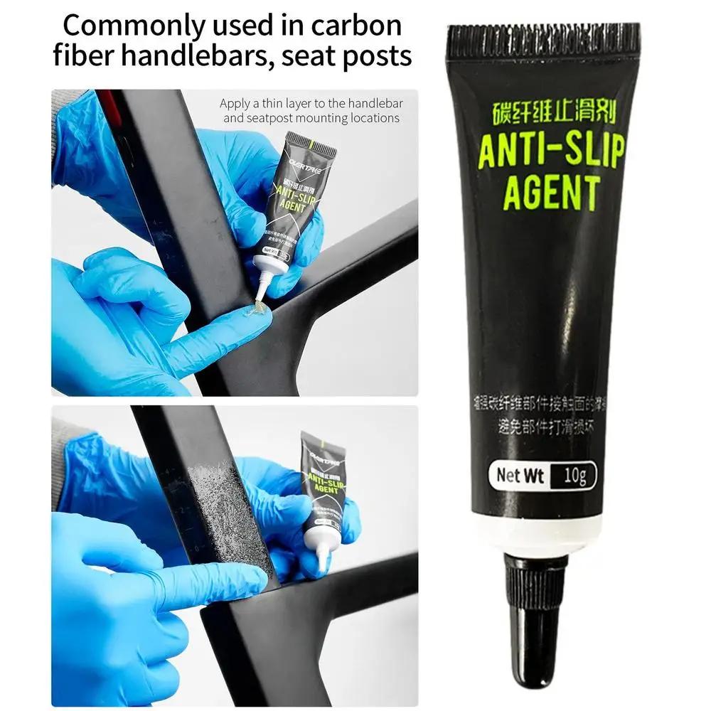 10ml Carbon Fiber Anti-slip Agent for Road Mountain Bikes Ultra-fine Particle Anti-slip Seat Tube and Handlebar Anti-slip Paste