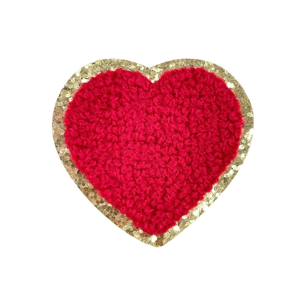 Colorful DIY Chenille Stickers: Stars, Hearts, Rainbow, Lightning & Flowers