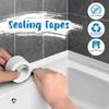 Dichtungsbandstreifen für Dusche und Bad, PVC, selbstklebend, wasserdicht, Wandaufkleber für Badezimmer, Küche, Dichtungsstreifen, Spülbecken, schimmelresistent