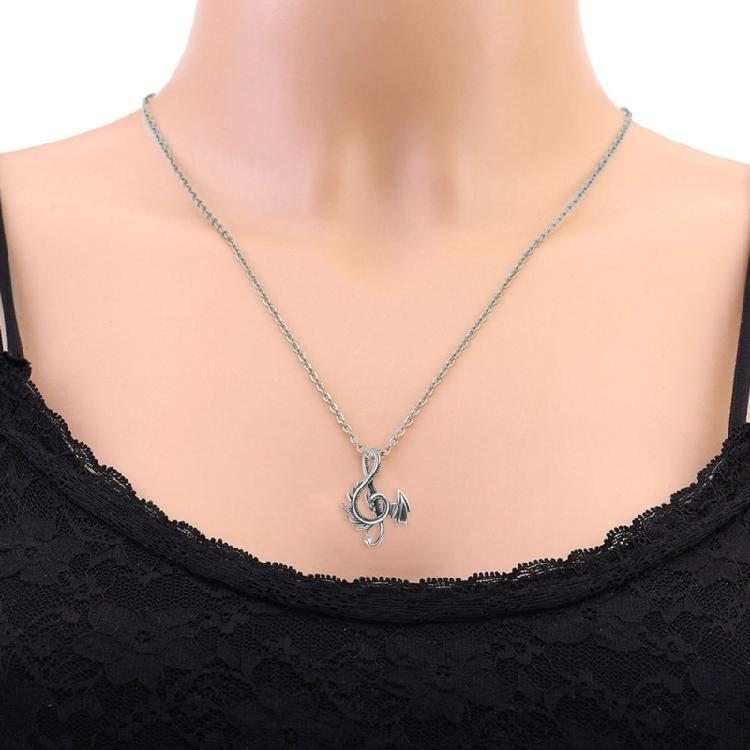 Alloy Pendant Necklaces Dragon Pendant Necklaces Dragon Shaped Alloy Material