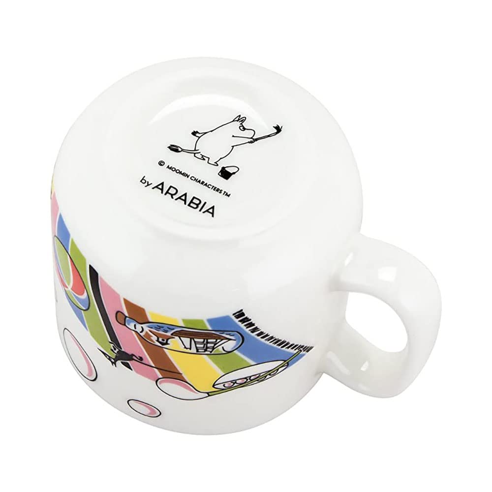 Moomin by ARABIA Dinnerware Set Little My 1023463 [Officially Imported] Children's (Mug & Plate) - (Boxed)