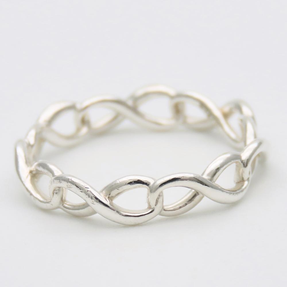Used TIFFANY&Co. Ring Infinity EU#52.5 Silver925 1.55g Silver Accessories