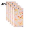 Easy Apply Tattoo Stickers 5 Sheets Butterfly Stickers, Waterproof Temporary Flower Tattoos, Colorful Safe Skin Tattoos Face Body for Parties