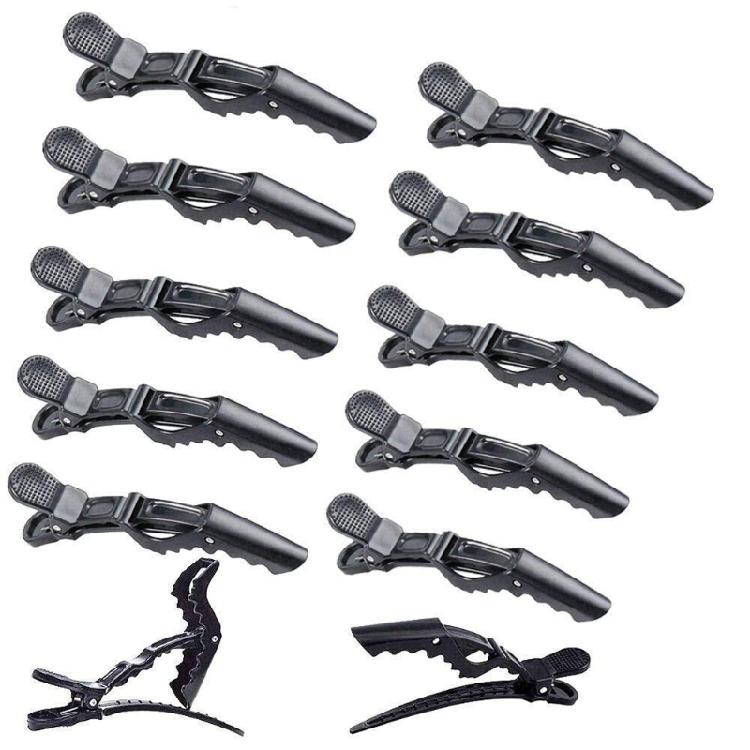 12 pcs Alligator Hair Clips for Styling Sectioning Styling Non-slip Grip Clips 1
