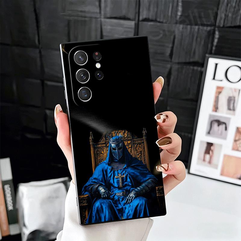 

Crusades Knights Templar Soft Phone Case for Samsung Galaxy S26 S25 Edge S24 Ultra S23 Plus S22 S21 FE S20 Black Cover Back Shel Samsung S25 Edge