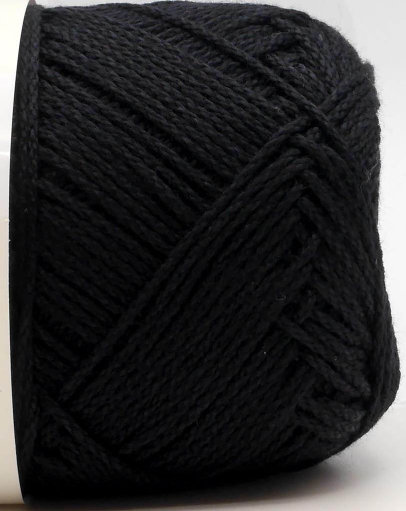 Hamanaka Hand Knitted Yarn Washed Cotton Medium Thick 13 Black Series 40g 102m 10 Balls Set 2744 Sets COL. Approx.