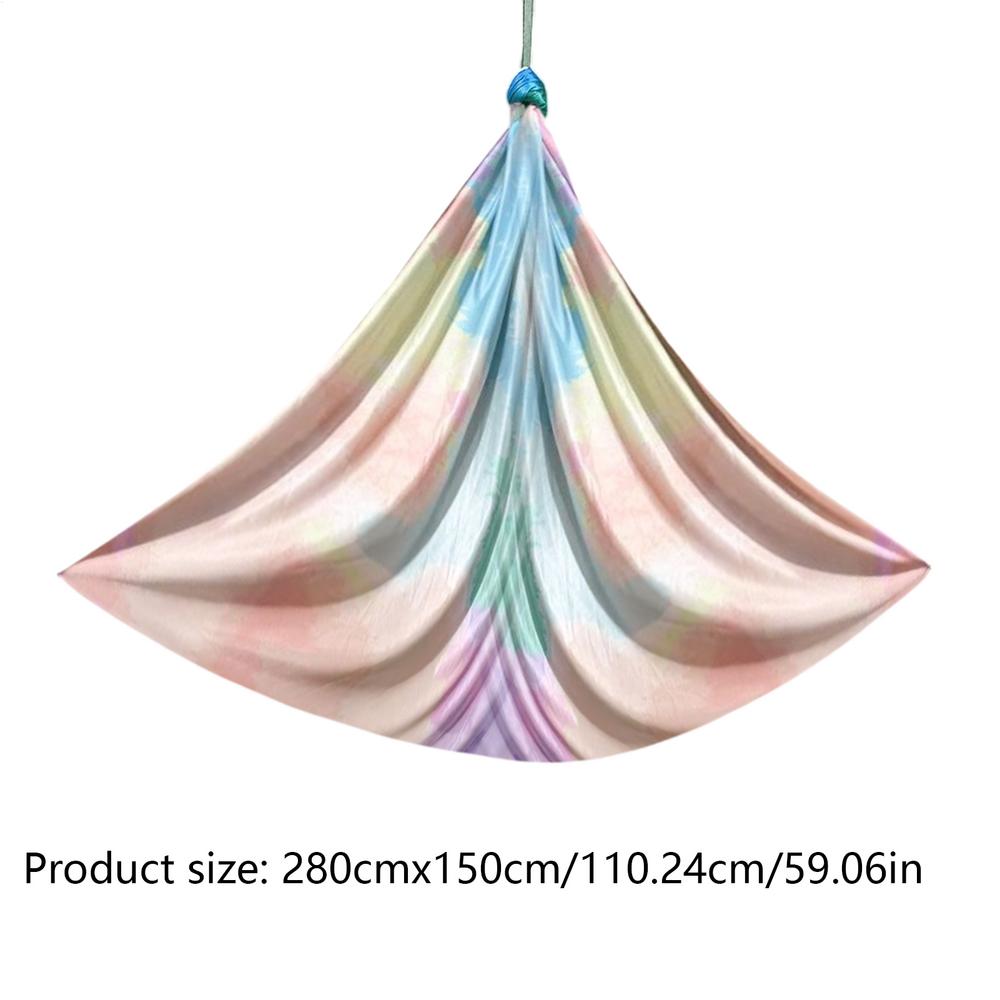 Эластичный сенсорный гамак-качели Гамак для воздушной йоги Регулируемый гамак для воздушной йоги Взрослый целебный гамак Набор качелей Гамак из эластичной ткани