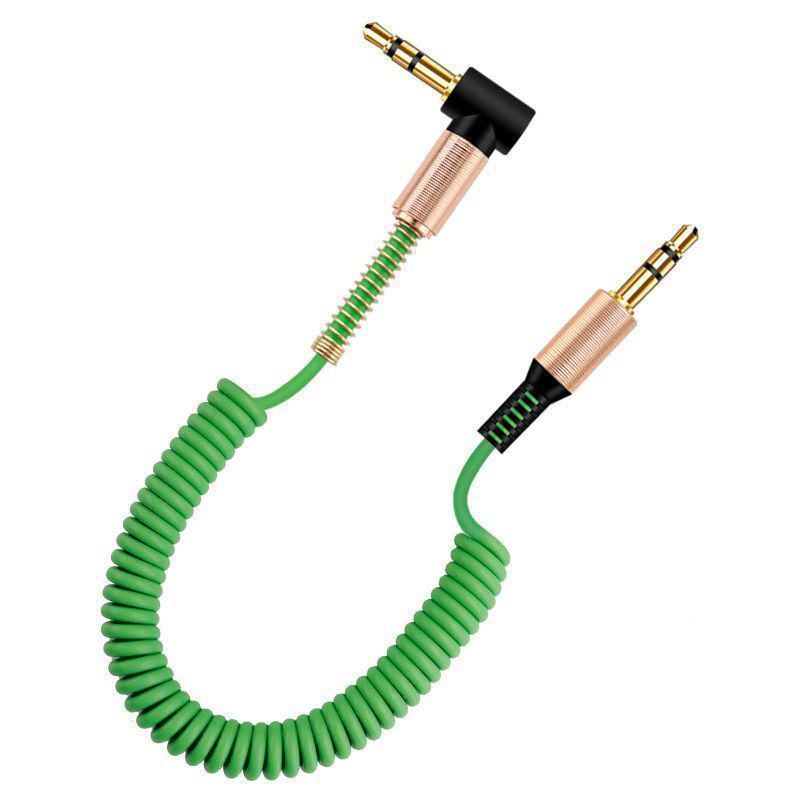 3.5mm Male-to-Male Car Aux Audio Cable for Computer, Headphones, Mobile, and Car Use