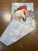 Tenugui Hand from Around the by Alphonse Depicting the Four Including (Japanese Towel) World, Mucha, Seasons, Summer.
