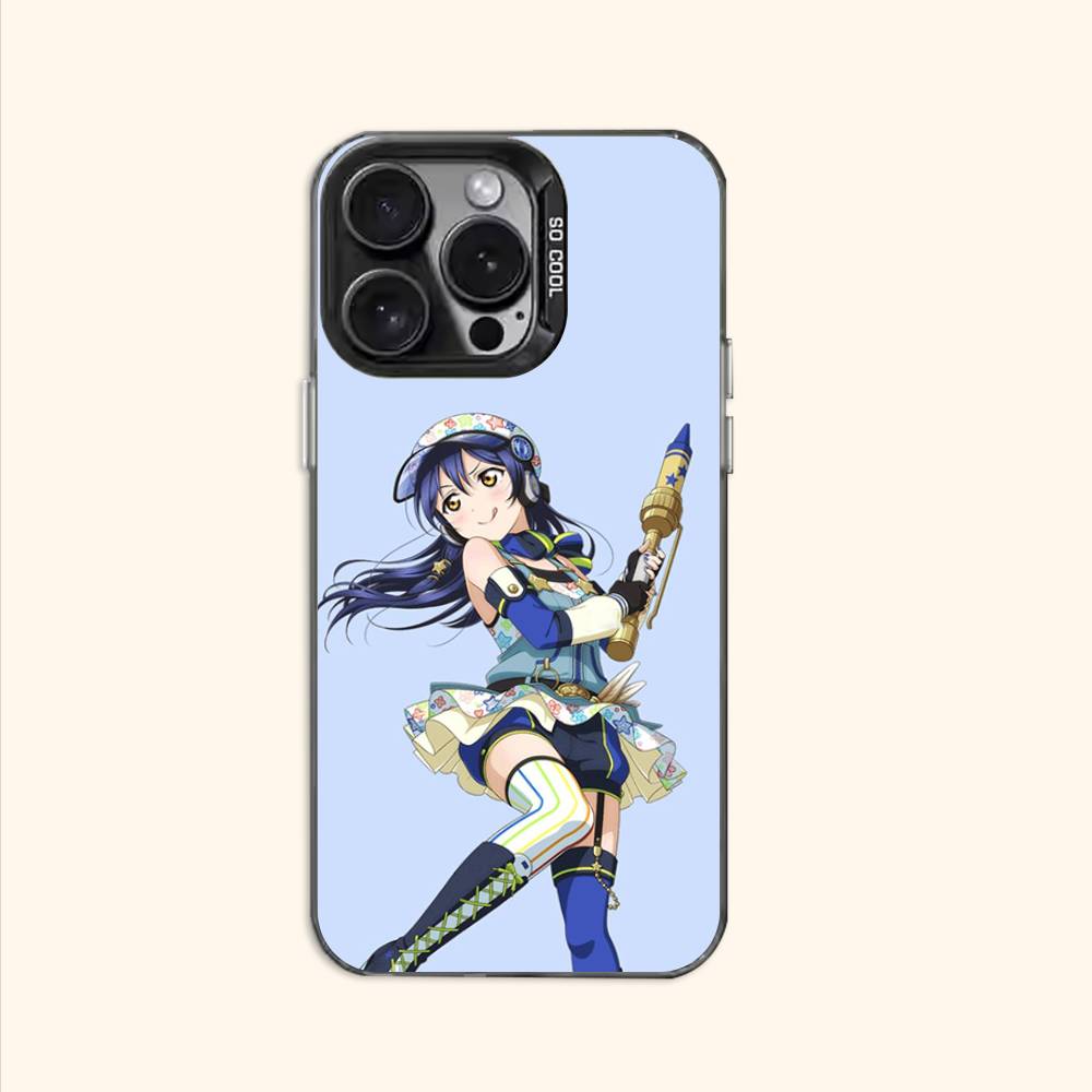 Anime Cute U-Umi S-Sonoda Case for iPhone 11 12 13 14 15 16 17 Pro Max XS X XR Cover