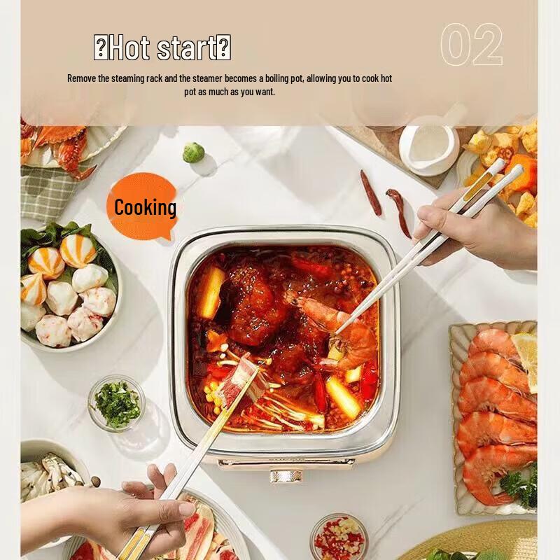 Supor 3-Layer Electric Steamer & Multi-Cooker