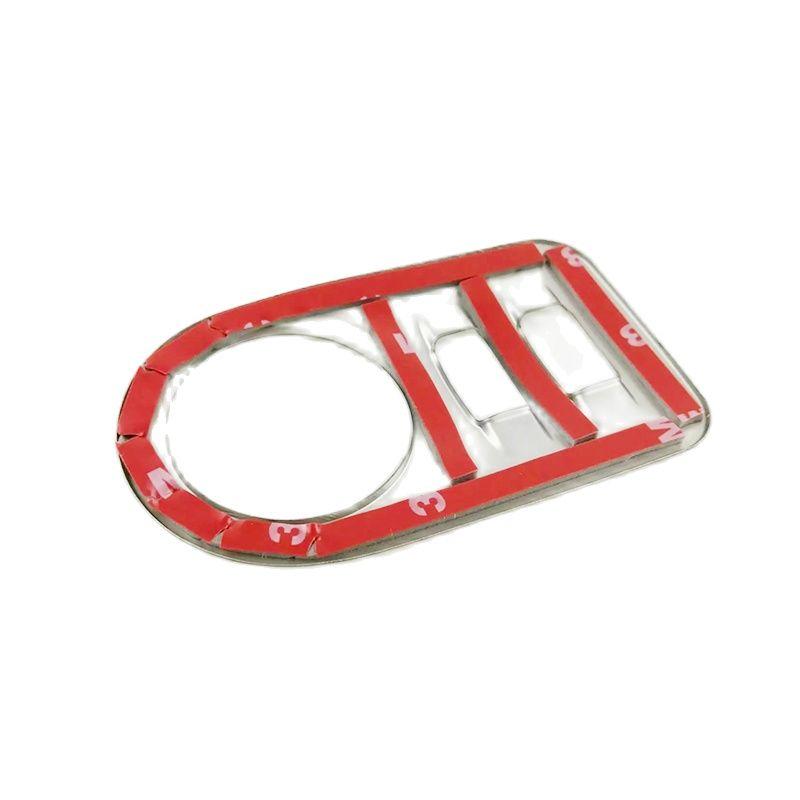 Stainless Silver For Chevrolet Cruze 2016 2017 2018 Car Headlamps Adjustment Switch Frame Decor Sticker Cover Trim