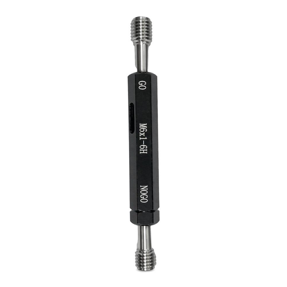 6H Tolerance Thread Plug Gauge Double Ends Double End Thread Gauge  Metric Thread Measurement