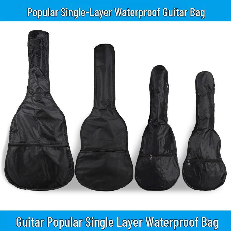 

Водонепроницаемый чехол для гитары 30-41 дюйм с одним плечевым ремнем 30 inch waterproof
