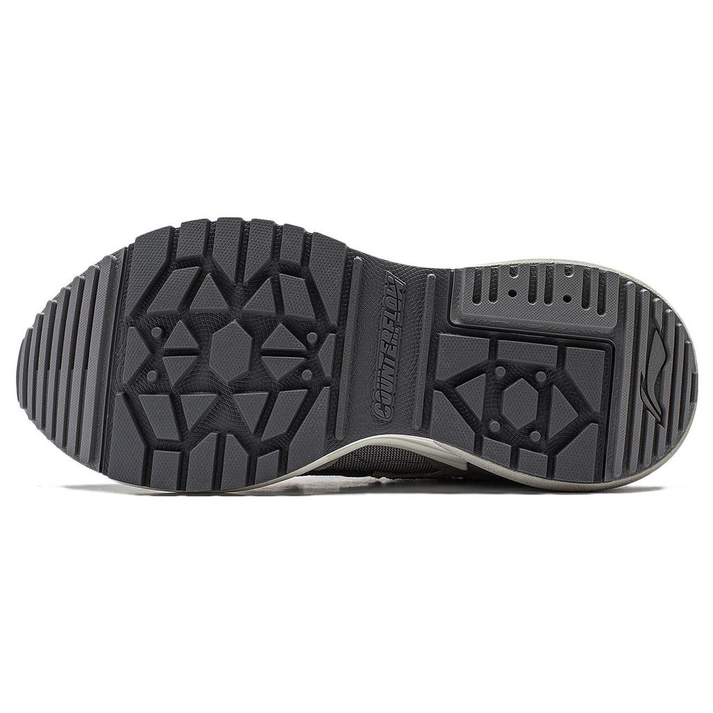 New LiNing CF Origin 2 Anti Slip Wear Resistant Low Top Casual Shoes Brick Gray AGCT323-1