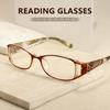 1/3 Sets Womens Hollow Flower Small Frame Reading Glasses +1 0 to +4 0 Lightweight Stylish