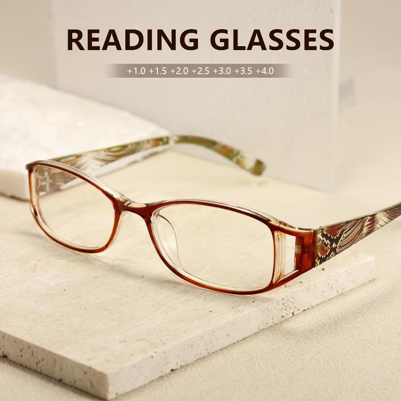 1/3 Sets Womens Hollow Flower Small Frame Reading Glasses +1 0 to +4 0 Lightweight Stylish