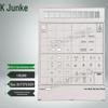 Junke 20-20-6 Topographic Map Drawing Scale Ruler