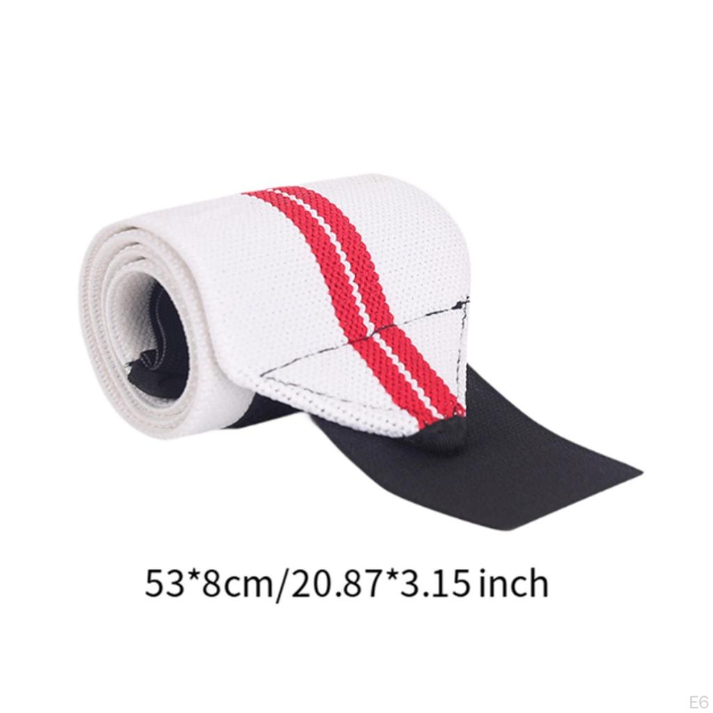 Fitness Wrist Strap Wristband Adjustable Multipurpose 20.8x3.1inch Support for Strength