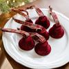 6pcs Iron Christmas Chime Bells Ornament Retro Xmas Tree Hanging Bells  New Year Home Ornament