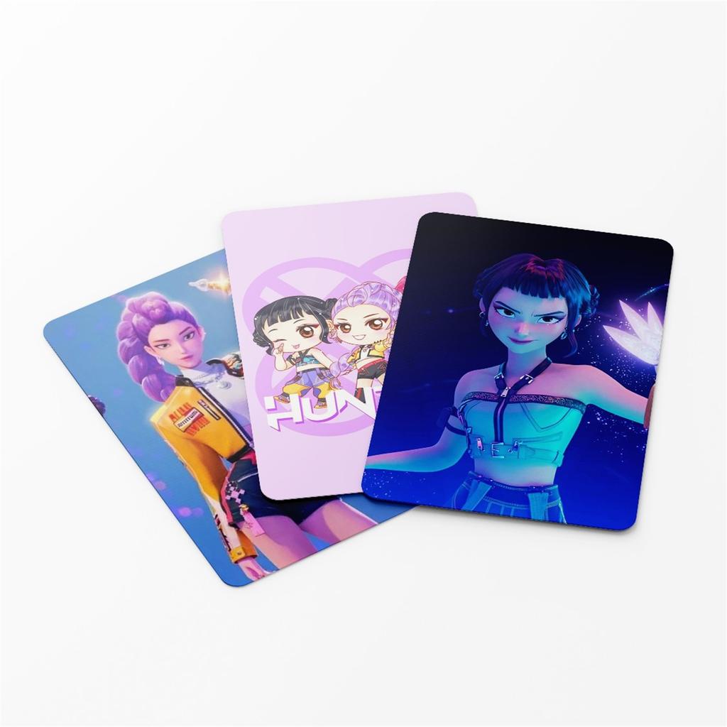 55 Double Sided HD Color Printed Photo Cards Of Anime Characters, Anime Peripheral Collection Cards, Stickers And Greeting Cards