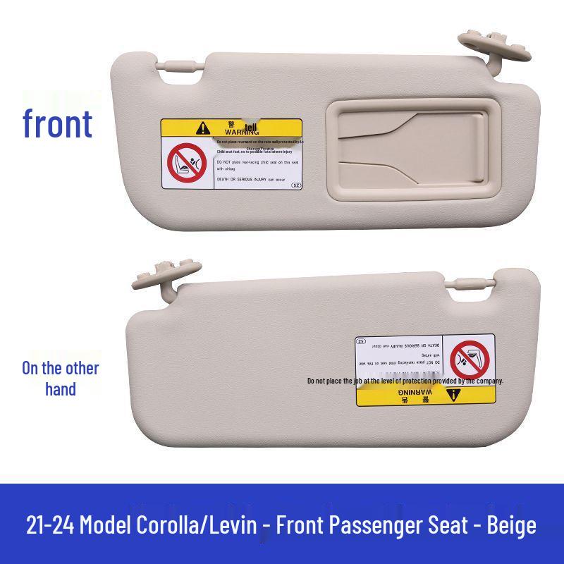 Sun Visor with Vanity Mirror for 2021-2024 Toyota Corolla Levin, Asia Lion, and Ling Shang