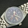 VINTAGE REFURBISHED CITIZEN AUTOMATIC 8200 JAPAN MENS BLUE DIAL WATCH a446869-1