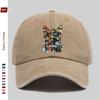 Pc Cat Face Collage Print Baseball Cap with Trendy Printed Design Sun Hat Party Decoration Hat Comfortable and Lightweight Tr