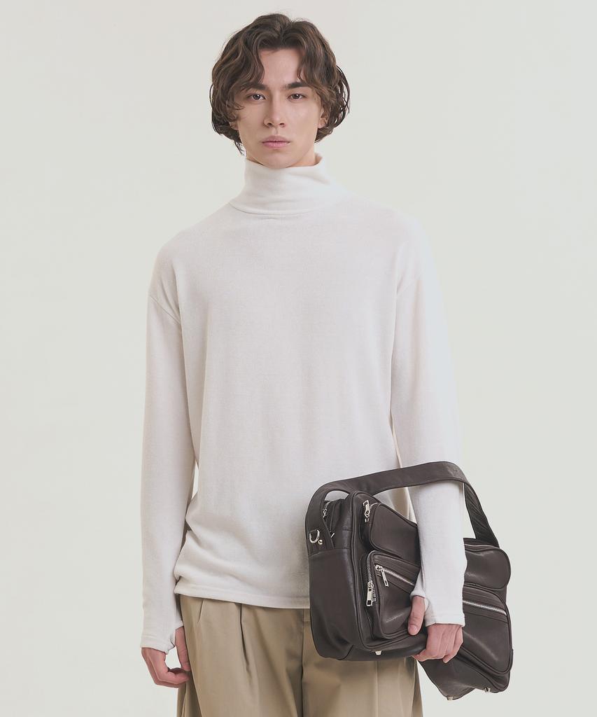 NOISE High-Gauge Turtleneck Fingerhole Knit - 3 Colors