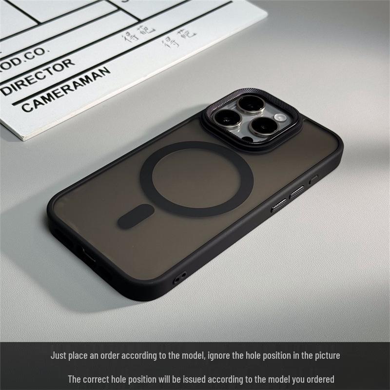 

Apple 17 Pro Max Diamond Texture Magnetic Matte Case - Drop-Proof iPhone 17