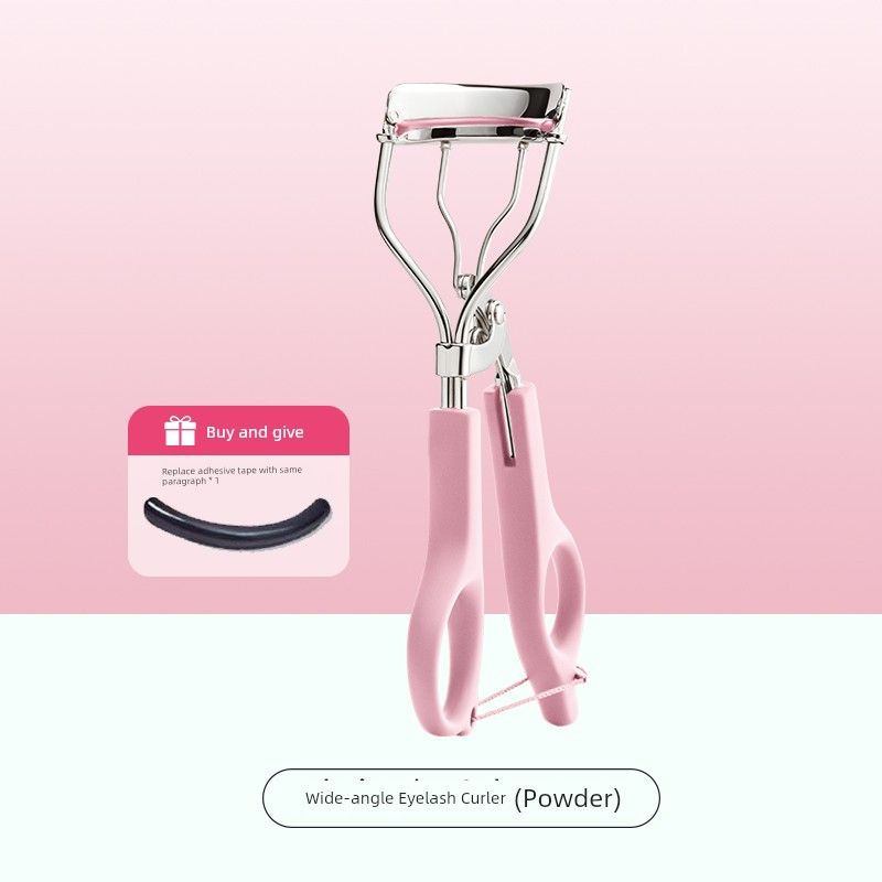 

Ukiss Eyelash Curler Curly Long Lasting Hair-Styling 2025 New Arrival Partial Small Clip Eyelash Curler Portable Novice Recommend Pink wide-angle Eyelash Curler