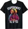 2025 Disappointments All of You Funny Jesus Christian Faith Meme T-Shirt Streetwear High-quality Y2K Men's and Women's T-shirts