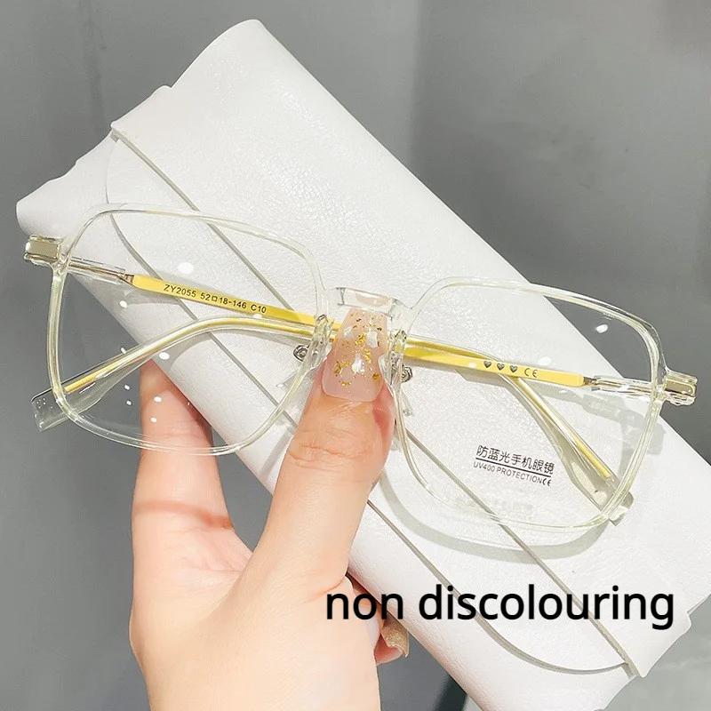 Smart Outdoor Color Changing Myopia Eyewear Men Women Luxury Photochromic Glasses Unisex Trendy Near Sight Eyeglasses 0 To -6.0