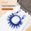 HAYAN HaiYing Outdoor Travel Clothesline with 12 Clips