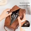 High-End PU Cross-Border Wash Bag: Men's Handheld Large Capacity Cosmetic Travel Bag