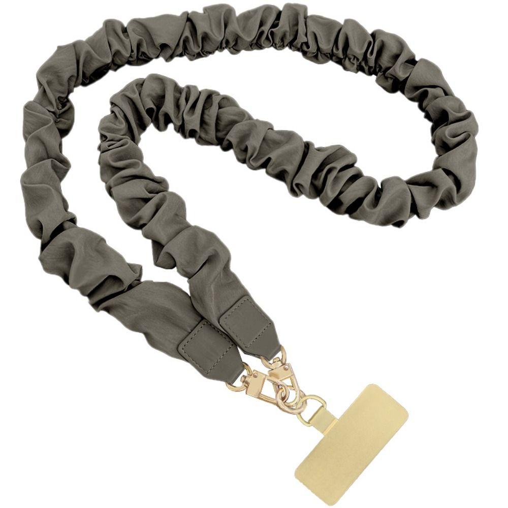 Solid Color Handbag Wide Colored Straps Hanging Handbag Belt Portable Hanging Cord for Unisex