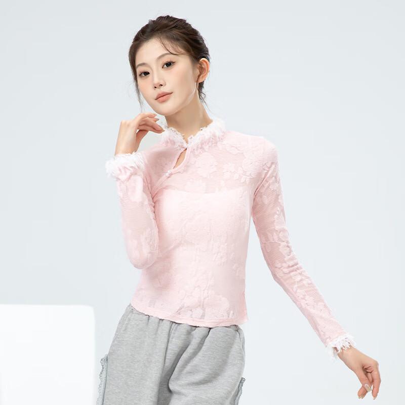 WEZHO Новый китайский стиль Классический топ для танцевальной практики