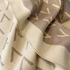 Autumn/winter New Light Luxury Scarf for Women, Double-sided Cashmere-style Thickened Neck Scarf, Korean Style Versatile Air-conditioned Shawl