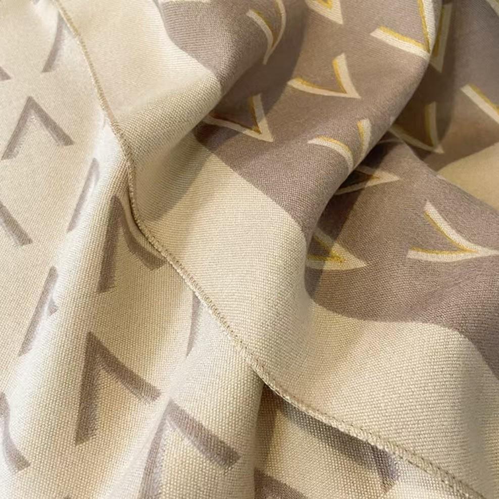 Autumn/winter New Light Luxury Scarf for Women, Double-sided Cashmere-style Thickened Neck Scarf, Korean Style Versatile Air-conditioned Shawl