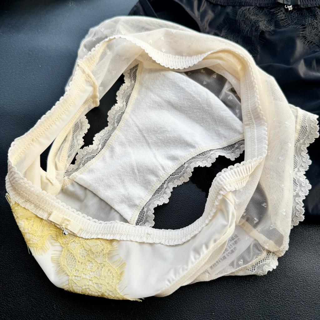 Lady Summer Pure Desire SEXY LACE Hollow Eyelash Model Ice Silk Mesh Gauze Briefs