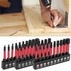 Magnetisches Sechskant-Schraubendreherbit-Set Solide Einfach zu verwenden Magnetkopf-Bit-Set Vielseitiges Legierter Stahl Vierkant-Bit-Set für Zuhause