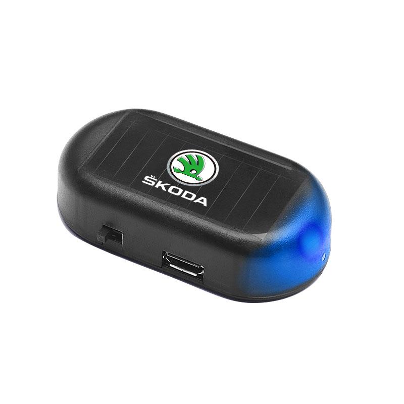 

1 шт. Стробоскопический сигнал Система безопасности Мигающий Предупреждающий Светодиодный свет Лампа сигнализации Для Skoda Octavia MK2 MK3 2 3 A7 Fabia Karoq Kodiaq Superb Rapid Kamiq синий