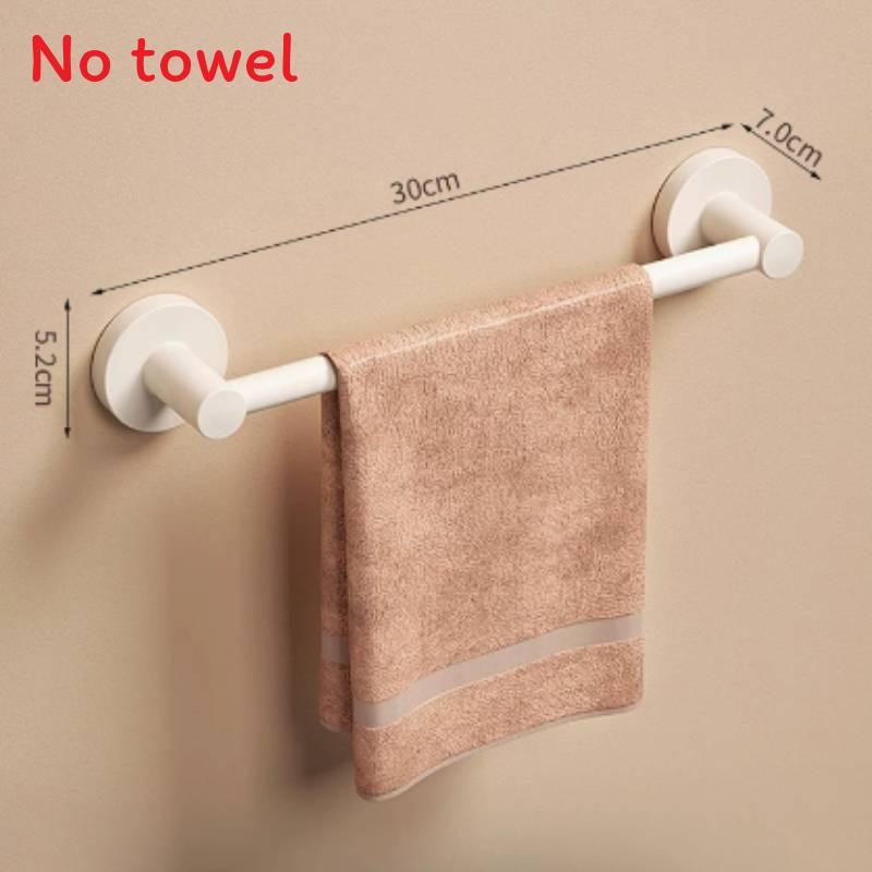Modern Stainless Steel Double Towel Bar With Load Capacity For Bathroom Storage