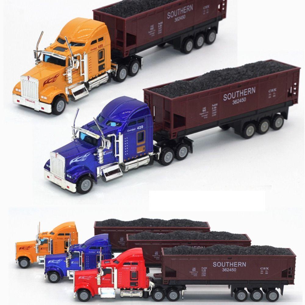 1:65 Transport Truck Model Tanker Truck Cars Toy Detachable Boys Toys  Adults