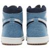 Baskets Unisexe Air Jordan 1 Retro High OG Denim Bleu Sommet-Blanc Obsidienne FQ2947-100